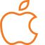 Icon of the Apple logo, representing Apple services or apple device management