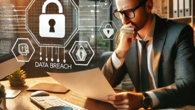 small business dealing with the challenges of a data breach